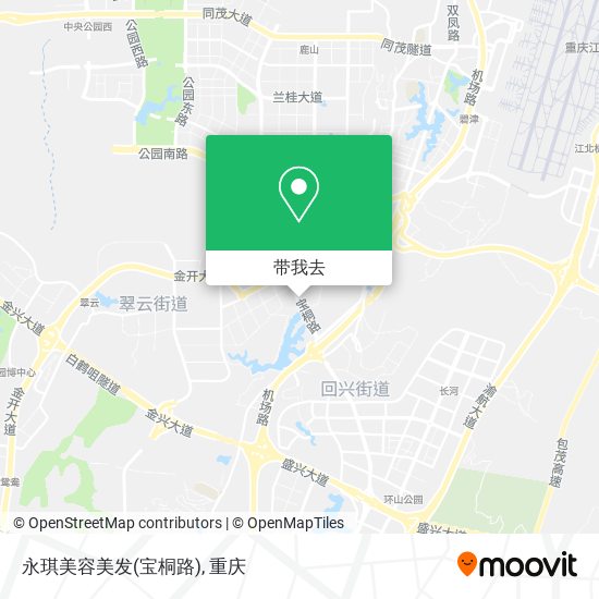 永琪美容美发(宝桐路)地图