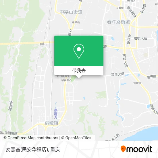 麦嘉基(民安华福店)地图