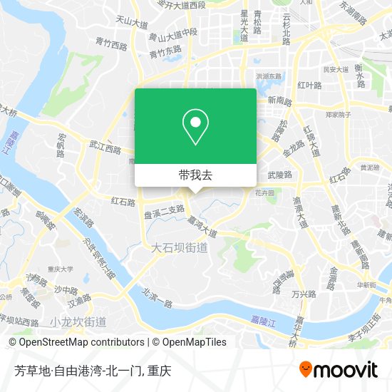 芳草地·自由港湾-北一门地图