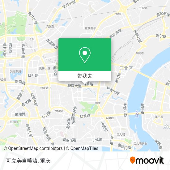 可立美自喷漆地图