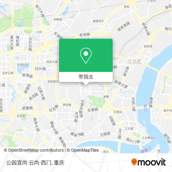 公园置尚·云尚-西门地图