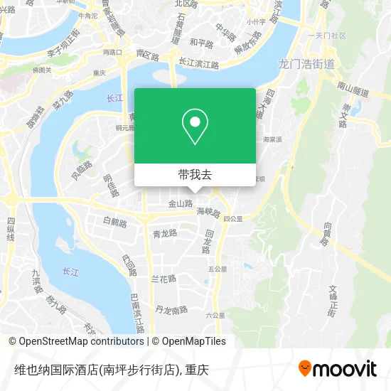 维也纳国际酒店(南坪步行街店)地图