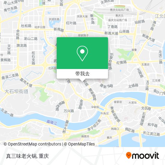 真三味老火锅地图