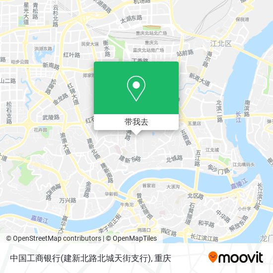 中国工商银行(建新北路北城天街支行)地图