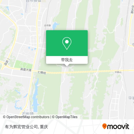 有为辉宏管业公司地图
