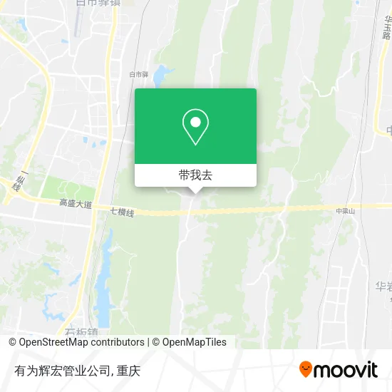 有为辉宏管业公司地图