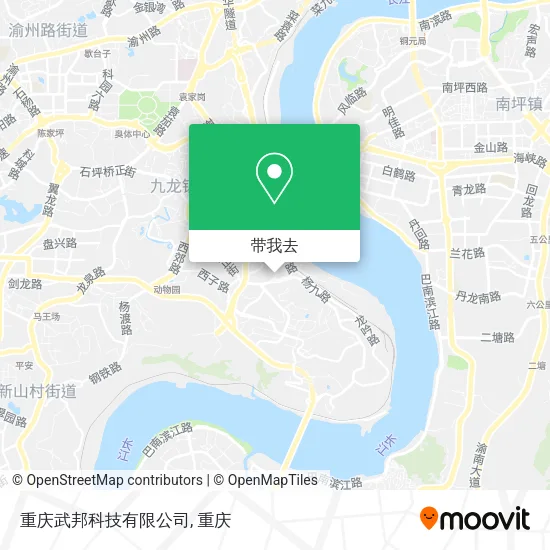 重庆武邦科技有限公司地图