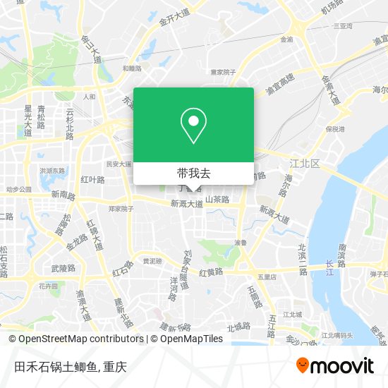 田禾石锅土鲫鱼地图