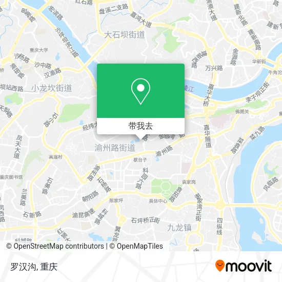 罗汉沟地图