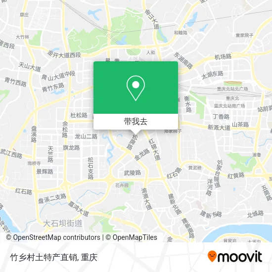 竹乡村土特产直销地图