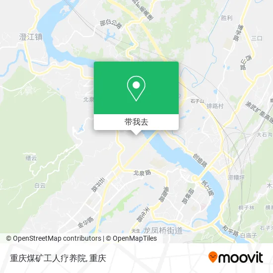 重庆煤矿工人疗养院地图
