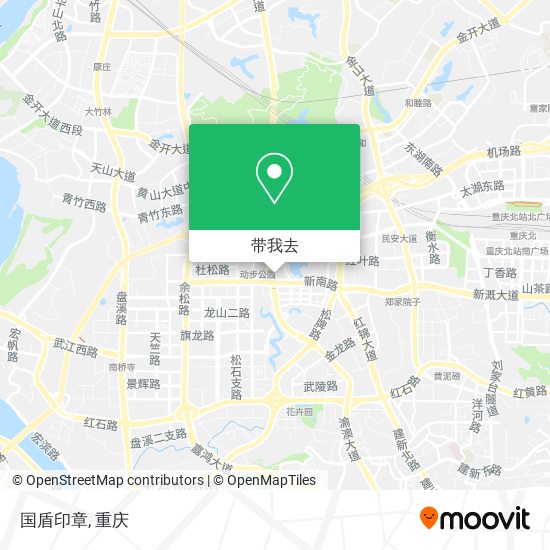 国盾印章地图