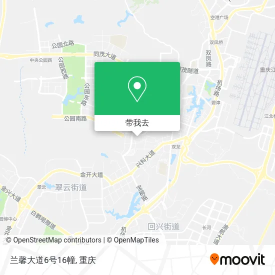 兰馨大道6号16幢地图