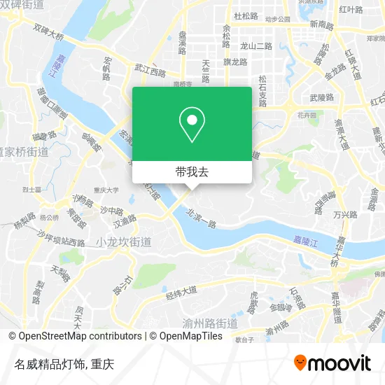 名威精品灯饰地图