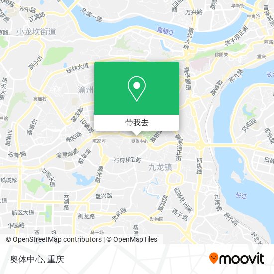 奥体中心地图