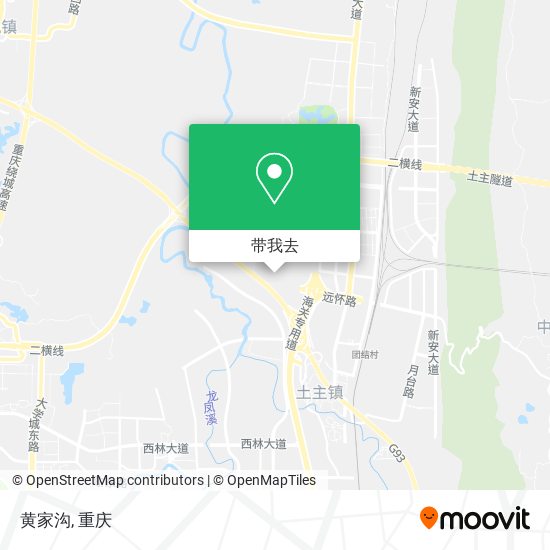 黄家沟地图