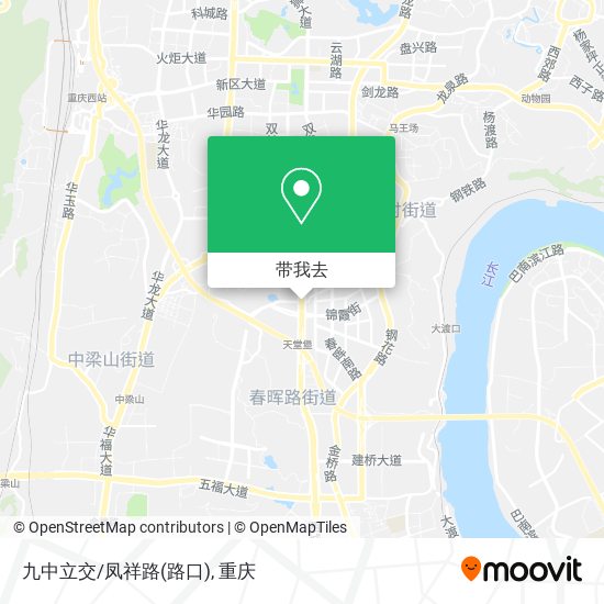 九中立交/凤祥路(路口)地图