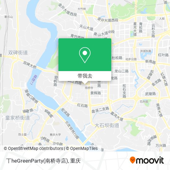 丅heGreenParty(南桥寺店)地图