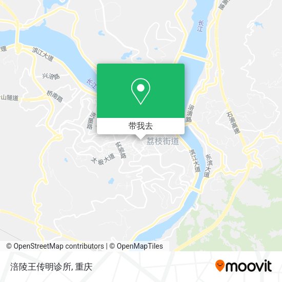 涪陵王传明诊所地图