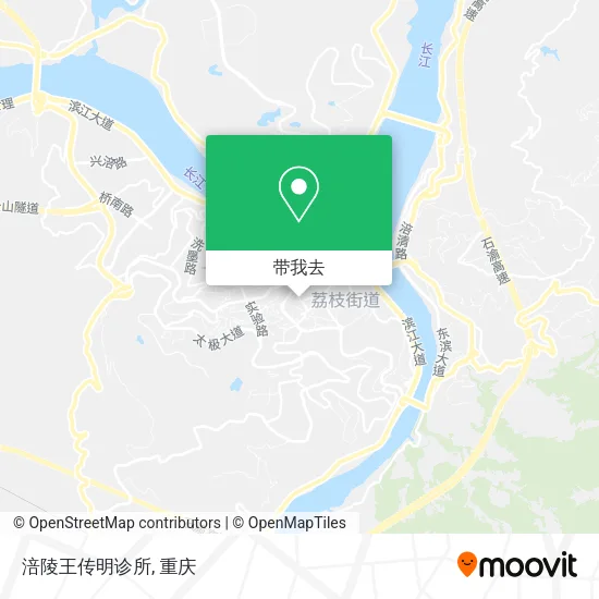 涪陵王传明诊所地图