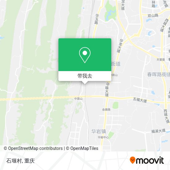 石堰村地图