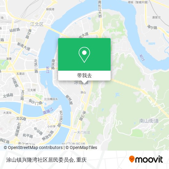 涂山镇兴隆湾社区居民委员会地图