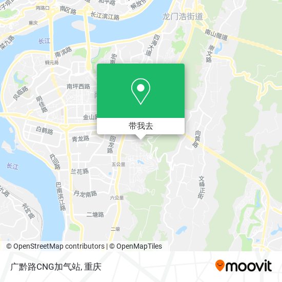 广黔路CNG加气站地图