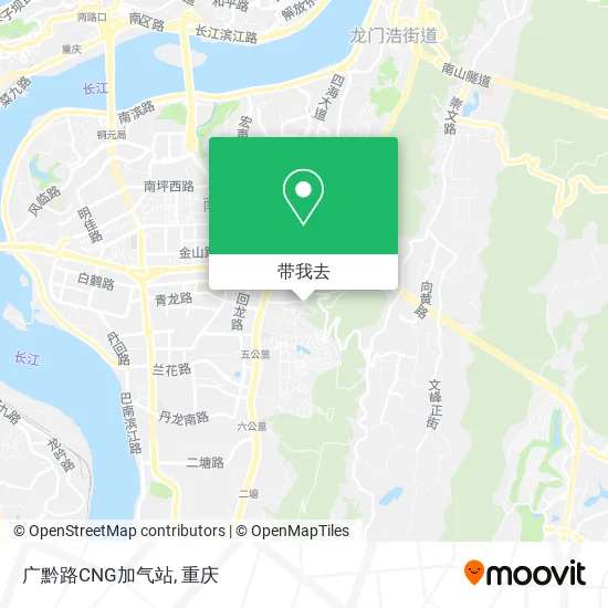 广黔路CNG加气站地图