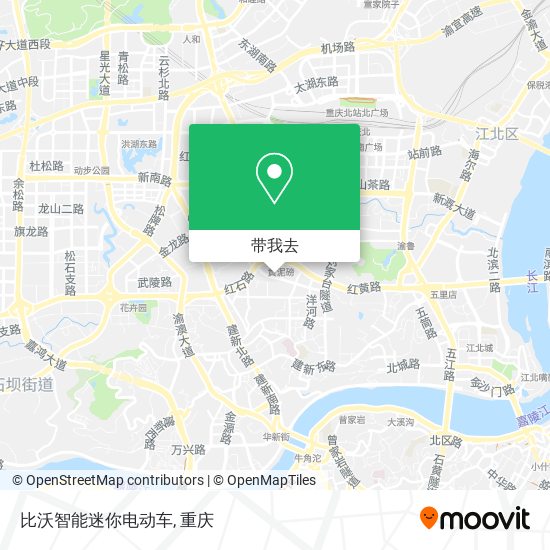 比沃智能迷你电动车地图