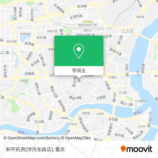 和平药房(洋河东路店)地图