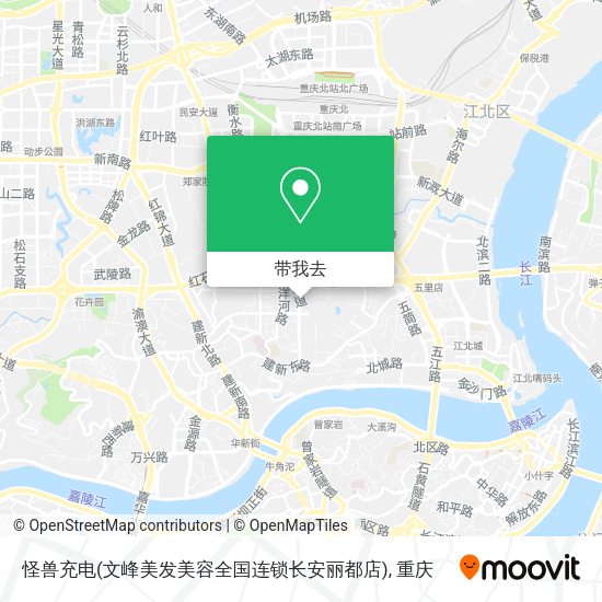 怪兽充电(文峰美发美容全国连锁长安丽都店)地图