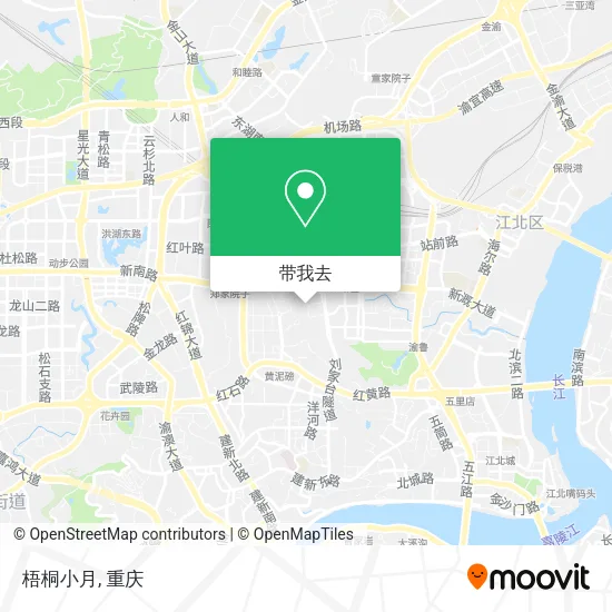 梧桐小月地图