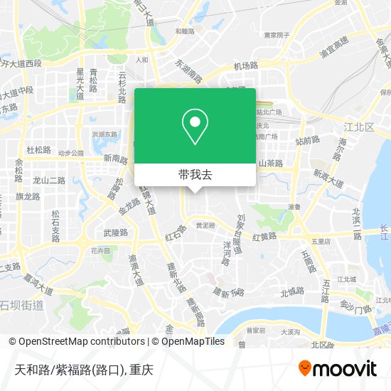天和路/紫福路(路口)地图