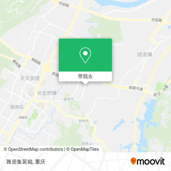 雅居集装箱地图