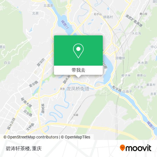 碧涛轩茶楼地图
