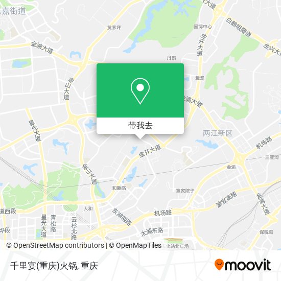 千里宴(重庆)火锅地图