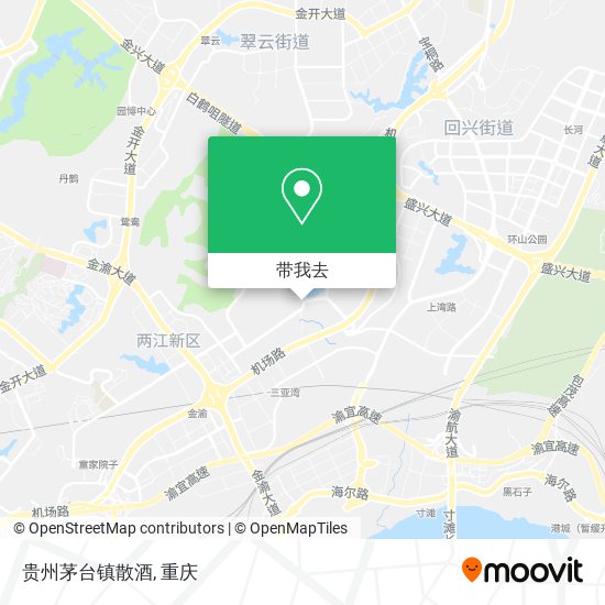 贵州茅台镇散酒地图
