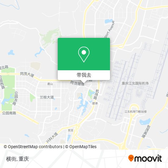 横街地图