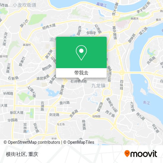 横街社区地图