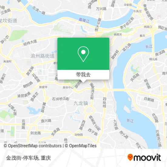 金茂街-停车场地图