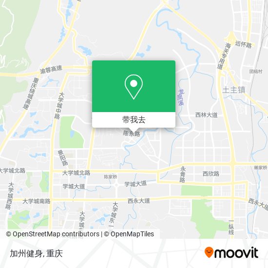 加州健身地图