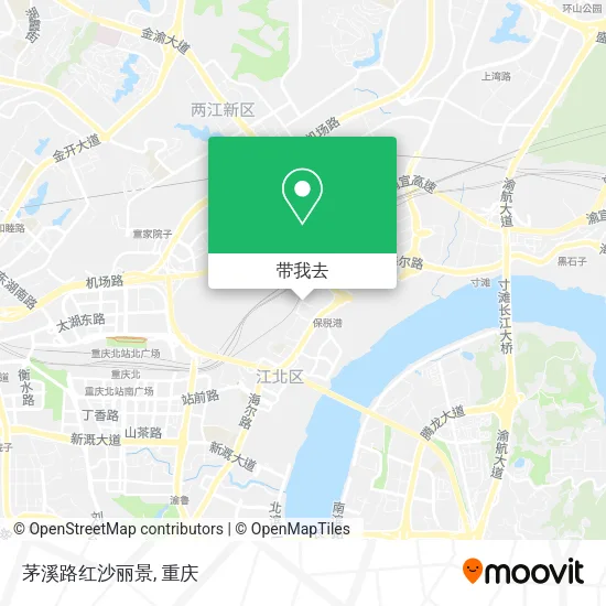 茅溪路红沙丽景地图