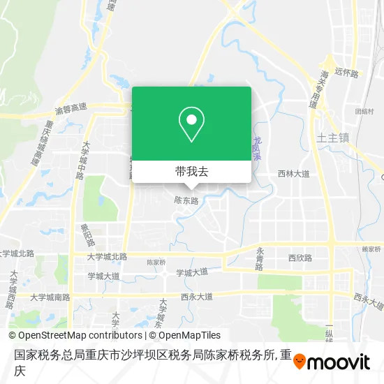 国家税务总局重庆市沙坪坝区税务局陈家桥税务所地图