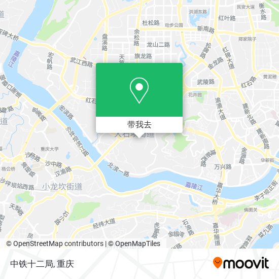中铁十二局地图