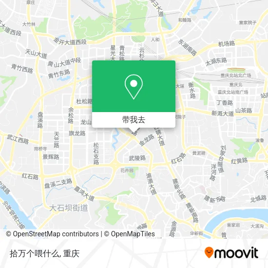 拾万个喂什么地图