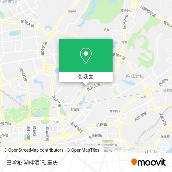 巴掌柜·湖畔酒吧地图