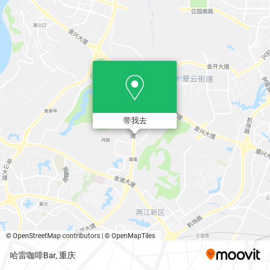 哈雷咖啡Bar地图