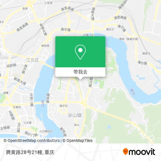 腾黄路28号21幢地图