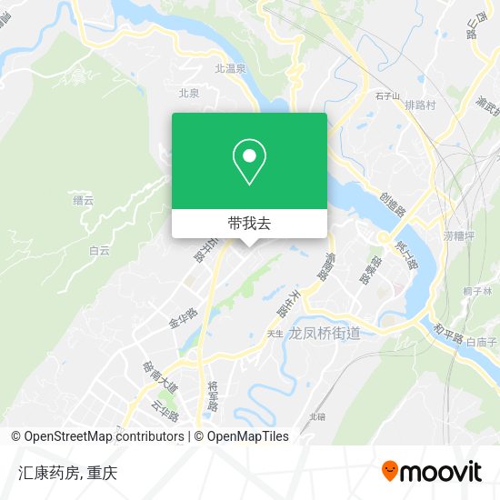 汇康药房地图