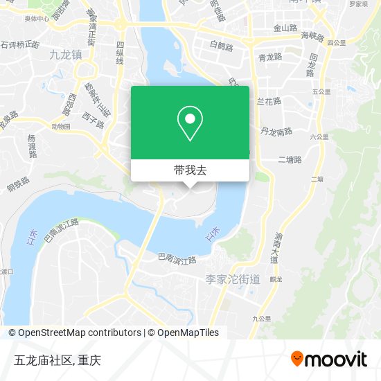五龙庙社区地图